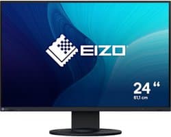 EIZO FlexScan EV2410R-BK computer monitor 61,2 cm (24.1") 1920 x 1200 Pixels WUXGA LCD Zwart