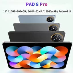 Pad 8 Pro Snapdragon 8gen2 Android Tablet 11Inch Hd 16GB 1TB 12000 Mah 5G Dual Sim Wifi Tafels Pc - Blue — thumbnail 6