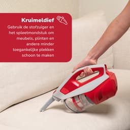 Dirt Devil Steelstofzuiger Draadloos DD9003 – 2-in-1 Draadloze Stofzuiger en Kruimeldief – Geschikt voor Dierenharen - Zonder Zak – Op Accu – Krachtig – Lichtgewicht - Incl. Opzetstukken — thumbnail 6