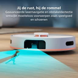 Philips Homerun 5000-serie Robotstofzuiger Met Dweilfunctie en Automatisch Leegstation- XU5100/20 - 10000 Pa Extreme Zuigkracht - Dubbele Dweilen — thumbnail 8
