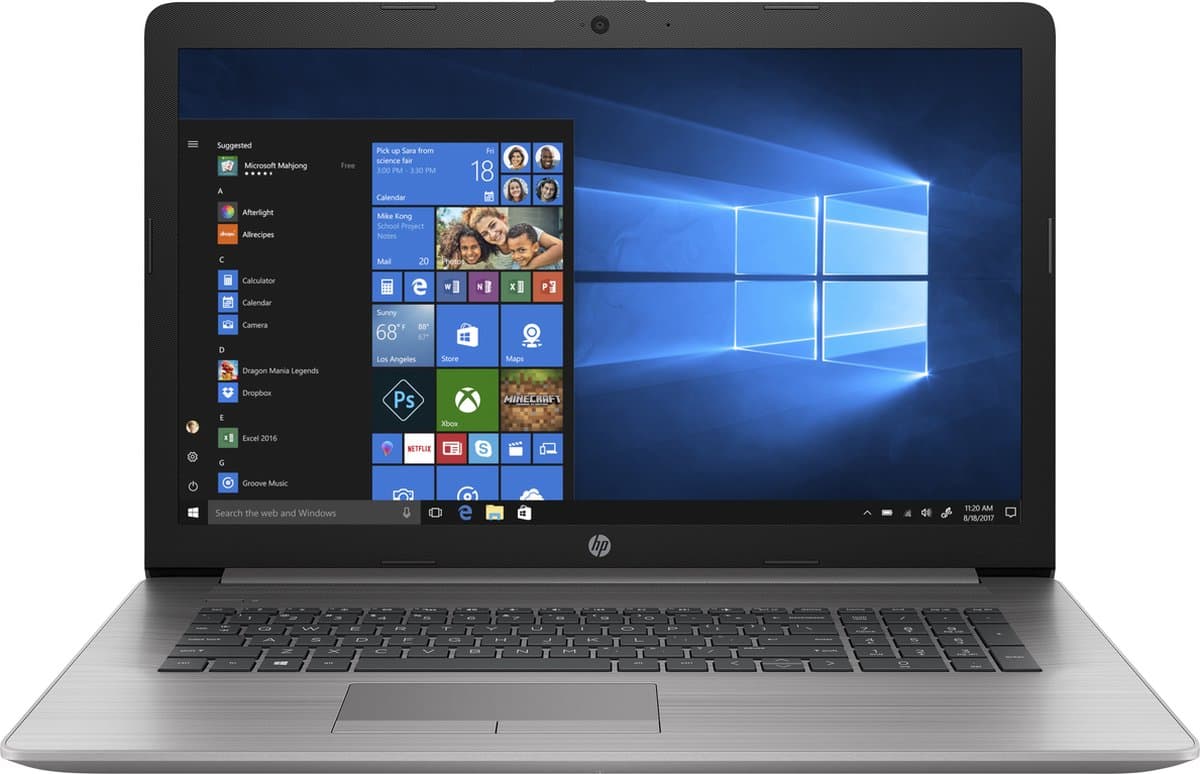 HP 470 G7 - 17.3" FHD IPS - i7-10510U - Radeon 530 2GB - 16GB DDR4 - 256GB SSD - W10 Pro — afbeelding 1