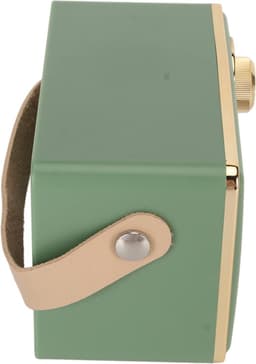 Retro bluetooth-speaker-Retro-speaker-Bluetooth 5.0-extra bas-groen — thumbnail 8
