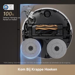 Dreame X50 Ultra Complete - Robotstofzuiger met dweilfunctie - Geschikt voor huisdierharen - Complete Accessoires kit - Eenvoudig schoonmaken van laag meubilair - Wit — thumbnail 11