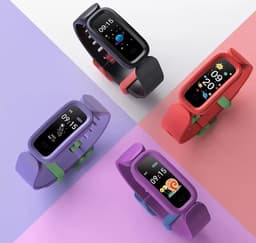 West Watches Model Sand Activity Tracker Stappenteller - Smartband - Sporthorloge Kinderen - Blauw/Paars — thumbnail 8