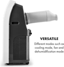 Klarstein Mobiele airconditioner met luchtafvoerslang, 4-in-1 airconditioner met ventilator, luchtontvochtiger & nachtmodus, Kleine & draagbare airconditioner voor thuis & op kantoor, Laag verbruik, 9000 BTU,6 kW voor 33 m² - Afstandsbediening — thumbnail 23