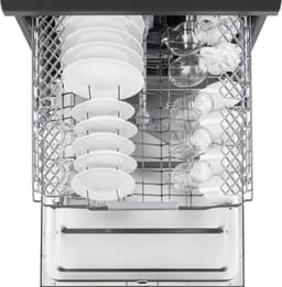Inventum VVW6060AB energiezuinige vaatwasser - 14 couverts - Verstelbare bovenkorf - Besteklade-Bestekmand - Stil: 42 dB - 9 programma’s - Deur opent automatisch - Startuitstel - Energielabel A - Vrijstaand - Matzwart — thumbnail 16