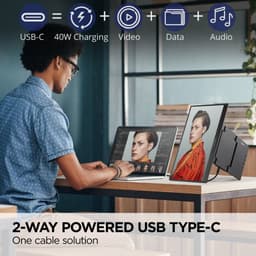 Viewsonic VP16-OLED LED-monitor 40.6 cm (16 inch) Energielabel B (A - G) 1920 x 1080 Pixel OLED 1 ms Micro-HDMI, USB-C® OLED — thumbnail 10