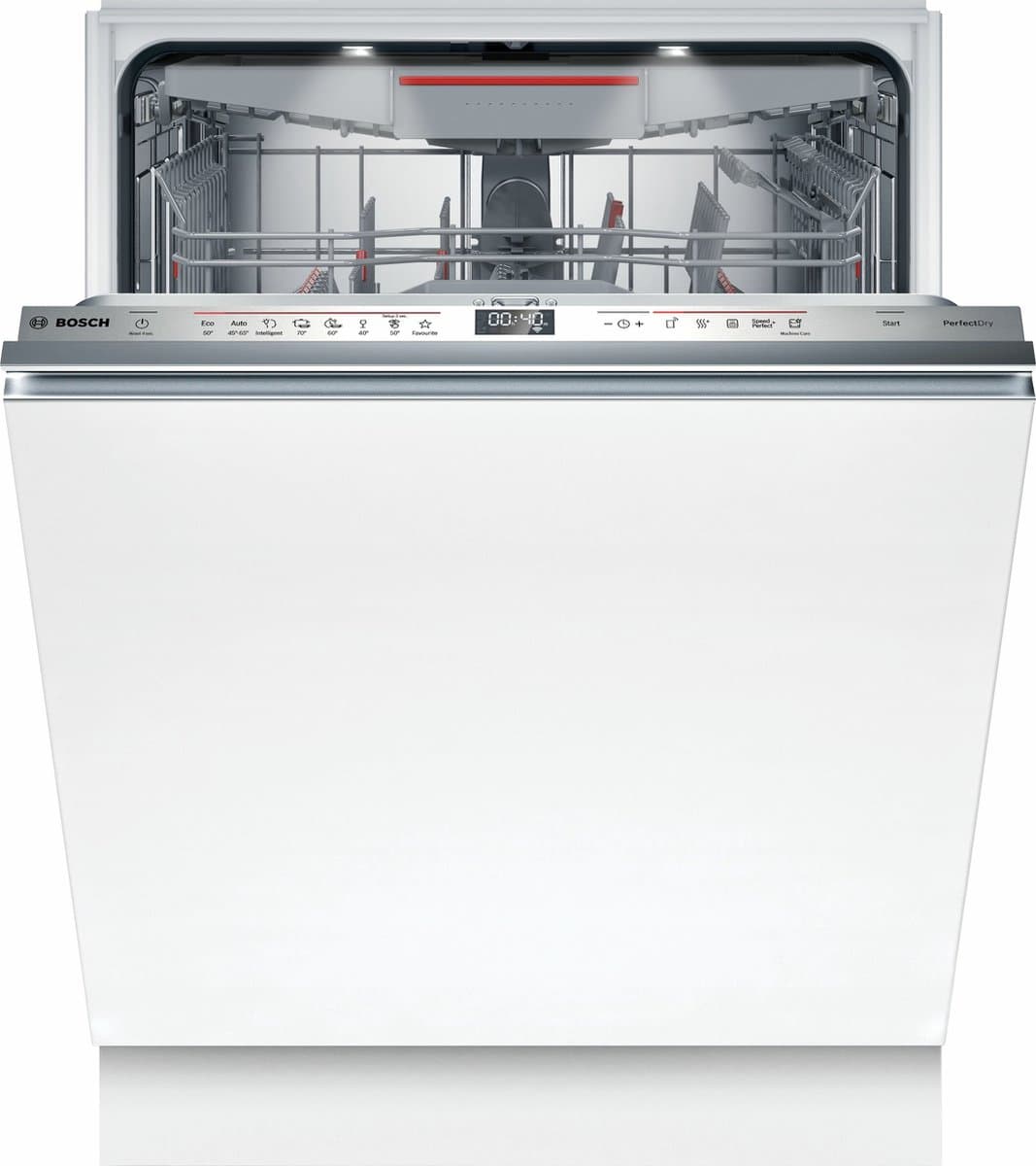 Bosch SMV6ZCX03E - Serie 6 - Vaatwasser - Inbouwvaatwasser - Volledig integreerbaar - PerfectDry met zeolith: perfecte droogresultaten met een laag — afbeelding 1