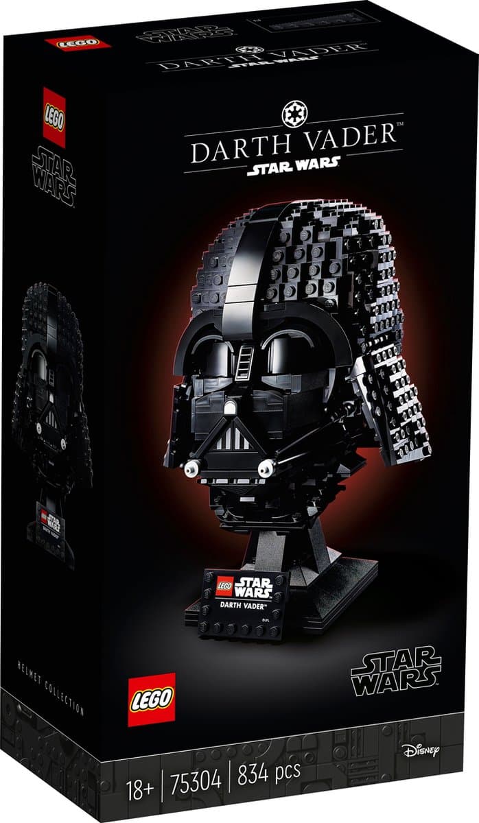 LEGO Star Wars Darth Vader Helm - 75304 — afbeelding 1