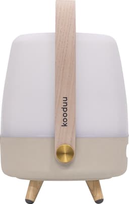 Kooduu Lite-up PLAY Mini - Bluetooth speaker met SOUND BY JBL - Dimbare LED-Lamp - Deens design - in kleur Sand — thumbnail 8