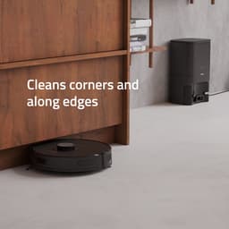 Hombli Slimme Robotstofzuiger - LiDAR Navigatie - Dweilen (300 ml) - No-Go Zones Anti-Val Sensor HEPA Filter - Compatibel met Alexa, Google en Siri- Alle vloeren - Zwart — thumbnail 2