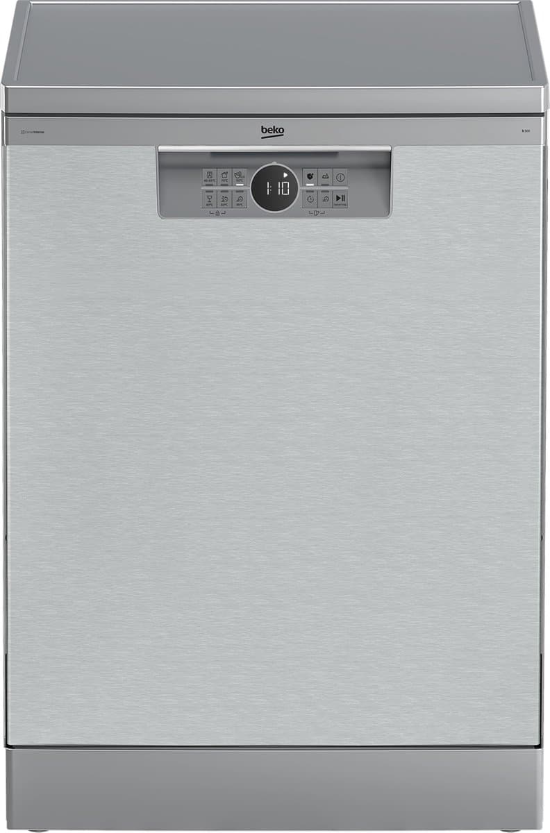 Beko BDFN26430XC Luxe vaatwasser Vrijstaand - Still 44db - MiniWash 30min - FastPlus - Digitaal Display - — afbeelding 1