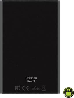 Kanguru – Defender HDD350 – 5 TB – FIPS 140-2 - USB 3.0 – Hardware Encrypted Hard Drive – Zwart — thumbnail 6