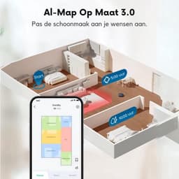 eufy X10 Pro Omni - Complete Robotstofzuiger met dweil en Vervangingssets - Robot Vacuum 8000 Pa zuigkracht - Tapijt detectie AI-obstakel vermijding - Wast en droogt de dwei - Automatisch legen en vullen — thumbnail 5