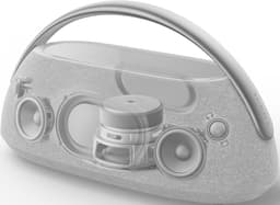 Harman Kardon Go + Play 3 - Premium Bluetooth Speaker - Design Luidspreker met Handgreep - Krachtige Bas & High-Fidelity Geluid - Draagbare Home Speaker - Grijs — thumbnail 15