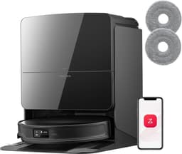 Roborock Saros 10R Set– Robotstofzuiger Met Dweilfunctie– 22000Pa–7,98 cm Ultraslank Ontwerp–Vuildetectiesysteem–80℃ Warmwatermopwas–Zelfreinigend Station & Anti-Klit Borstels – Slimme spraakassistent– S8 maxv ultra Upgrade-2 Dweilen — thumbnail 1
