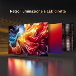 22 inch LED-Televisie – 56 cm – Dolby Audio – Triple Tuner DVB-T2/S2/C – HDMI – USB – VGA – Energieklasse E – 2025 — thumbnail 2