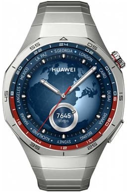 HUAWEI WATCH GT5 Pro 46mm Titanium Horlogeband - Ondersteuning van Golf en Duiken van 40 meter- Verbeterd 24/7 gezondheidsbeheer - Tot 2 weken batterijduur - Compatibel met iOS & Android — thumbnail 1