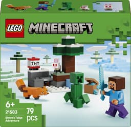 LEGO Minecraft Steve's Taiga-Avontuur Videogame Bouwpakket voor Kinderen - 21583 — thumbnail 15