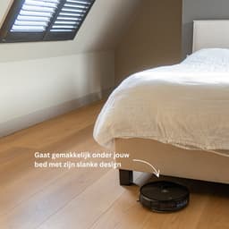 TONIHOMI® G20 - Robotstofzuiger met dweilfunctie - Automatisch opladen - Robotstofzuiger met app - Robotstofzuiger huisdieren - Dweilrobot - Zwart — thumbnail 4