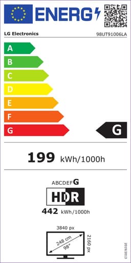 LG 98UT91006LA - 98 inch - 4K LED - 2024 - Smart TV — thumbnail 2