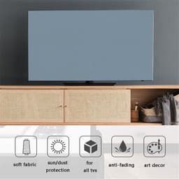Universele TV Beschermhoes Stof- en Zonwering voor 22 tot 75 inch Scherm — thumbnail 4