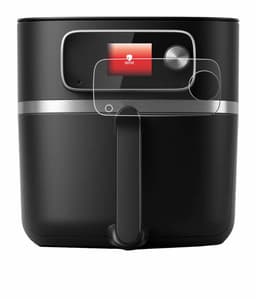upscreen - Screenprotector voor Philips Airfryer HD9880/90 - Folie Beschermfolie transparant — thumbnail 5
