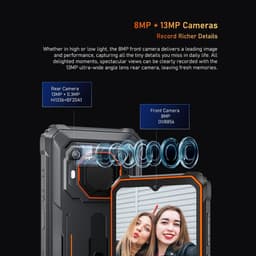 Blackview BV6200 Pro Robuuste Smartphone 4G - 12GB RAM - 128GB - 6,56 inch - 13000mAh - IP68/IP69K Outdoor telefoon - Dual SIM - Android 14 - NFC - GPS - Groen — thumbnail 13