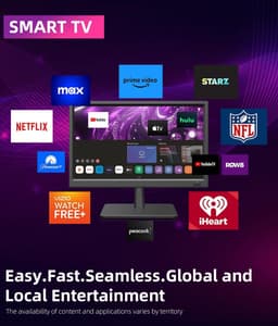 Kleine HD 1080P Smart TV met WebOS, ATSC/HDMI/USB/AV-tuner voor Camper of Keuken — thumbnail 7