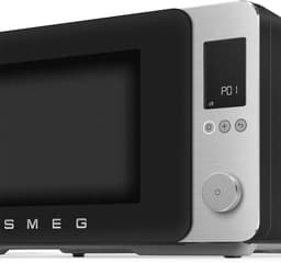 SMEG MOC02BLMEU - Combi-magnetron met grill - Airfry - 25 programma's - Soft-close - 2100W - Inverter technologie - 27L - Mat Zwart — thumbnail 3