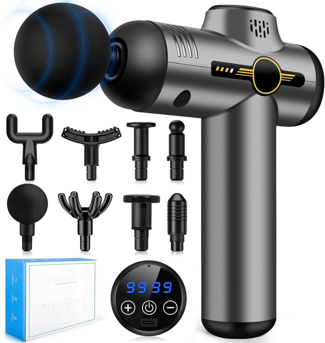 Massage Gun Professioneel - Massage Apparaat - Theragun - Fitnessapparaat — afbeelding 1