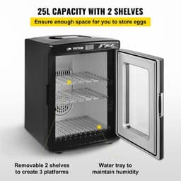 Laboratorium Incubator 25 Liter Koelen en Verwarmen 5-60 °C met Digitaal Display — thumbnail 5