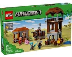 LEGO Minecraft De Plunderaar Buitenpost en Verwoester Bouwpakket - 21278