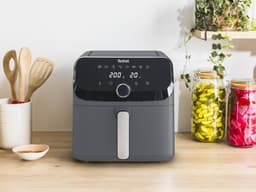 Tefal Easy Fry Mega EY855B - Airfryer - 7,5L - 1700W - Voor Grote Gezinnen - Grijs — thumbnail 3