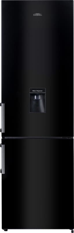 Everglades EVUD4049 - Koel- Vriescombinatie - Zwart Waterdispenser - E klasse - 268 Liter - 5 Jaar Garantie — thumbnail 1