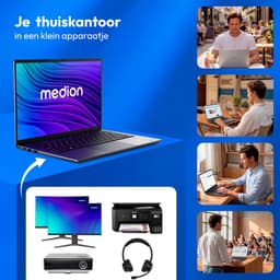 Medion Avantum 14 E1e (MD600015) - 14" FHD - Celeron - 4GB - 128GB - W11H s-mode - Office 365 (1 jaar) — thumbnail 9