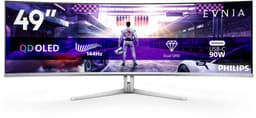 Philips Evnia 49M2C8900L - Ultrawide QD-OLED Curved Gaming Monitor - Ambiglow - KVM - USB-C 90w - 144hz - 49 inch — thumbnail 11