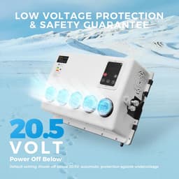 Airconditioner - Air conditioning - 10000 BTU - 150-500m³/u - 1-3KW - 24V Efficiënte Koeling, Met Afstandsbediening, voor RV, camper, Vrachtwagens, Boten — thumbnail 17