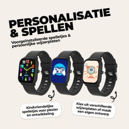 Denver Smartwatch Kinderen - Bellen/SMS/Whatsapp - Voor Android & iOS - Stappenteller - Slaapactiviteit - Hartslag, Bloeddrukmeter, Sportmodus - SWK120B — thumbnail 6