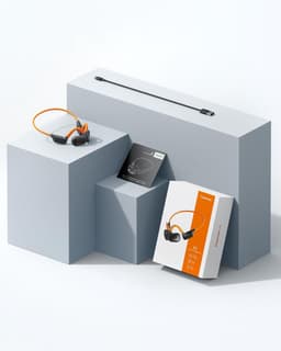 Bone Conduction Headphone - Koptelefoon voor Activiteiten - Draadloos - Bleutooth - Zwart — thumbnail 6