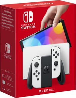 Nintendo Switch OLED - Wit — thumbnail 14