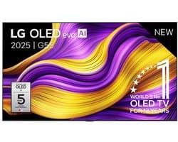 LG G5 OLED77G55LW - 77 inch - 4K OLED Evo Max - 2025 - Smart TV