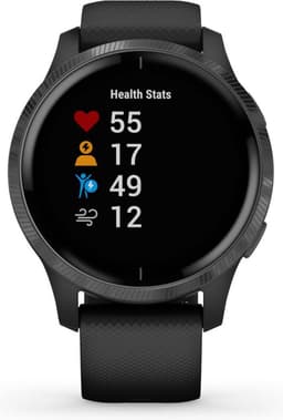 Garmin VENU Health Smartwatch - Amoled touchscreen - Stappenteller - 5 dagen batterij - Zwart/Gunmetal — thumbnail 6