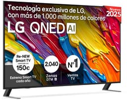 LG QNED AI 65QNED84A6C 165,1 cm (65") 4K Ultra HD Smart TV Wifi Zwart — thumbnail 1