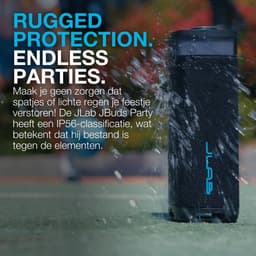 JLab Jbuds Bluetooth Speaker Draadloos - Draagbare Muziekbox - 12 uur Batterijduur - 30 Watt - Bass Boost - IPX6 Waterproof - Multipairing - Instelbare Party Lights - App Equalizer - Zwart — thumbnail 11