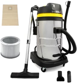 Dakgootstoofzuigerstang set lang bereik afvoerpijp reinigen, 50L Nat-droogzuiger — thumbnail 10