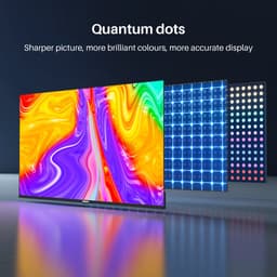 RCA Android Smart TV - QLED 4K Ultra HD - 43 inch/109 cm - Voice Controle & Streaming apps - HDMI x3, USB x2, CI+ - Tripple Tuner DVB-T/T2/S/S2/C - Frameless Design - Geassembleerd in Eindhoven - RAQ43UN1 — thumbnail 4