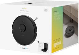 Hombli Slimme Robotstofzuiger - LiDAR Navigatie - Dweilen (300 ml) - No-Go Zones Anti-Val Sensor HEPA Filter - Compatibel met Alexa, Google en Siri- Alle vloeren - Zwart — thumbnail 7