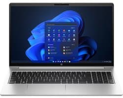 HP ProBook 455 15.6 G10 AMD Ryzen™ 5 7530U Laptop 39,6 cm (15.6") Full HD 16 GB DDR4-SDRAM 512 GB SSD Wi-Fi 6E (802.11ax) Windows 11 Pro Zilver