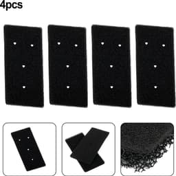Bramokava 4x Filter geschikt voor Droger Whirlpool Bauknecht Ignis ( met 4 gaatjes) - 481010345281 - 8015250474909 - 481010716911 - Spons Foam Schuim — thumbnail 6